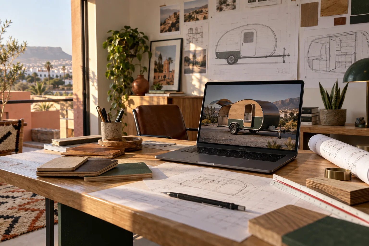 Le bureau d'études Atlas Teardrop à Agadir, plans d'aménagement et modélisation 3D