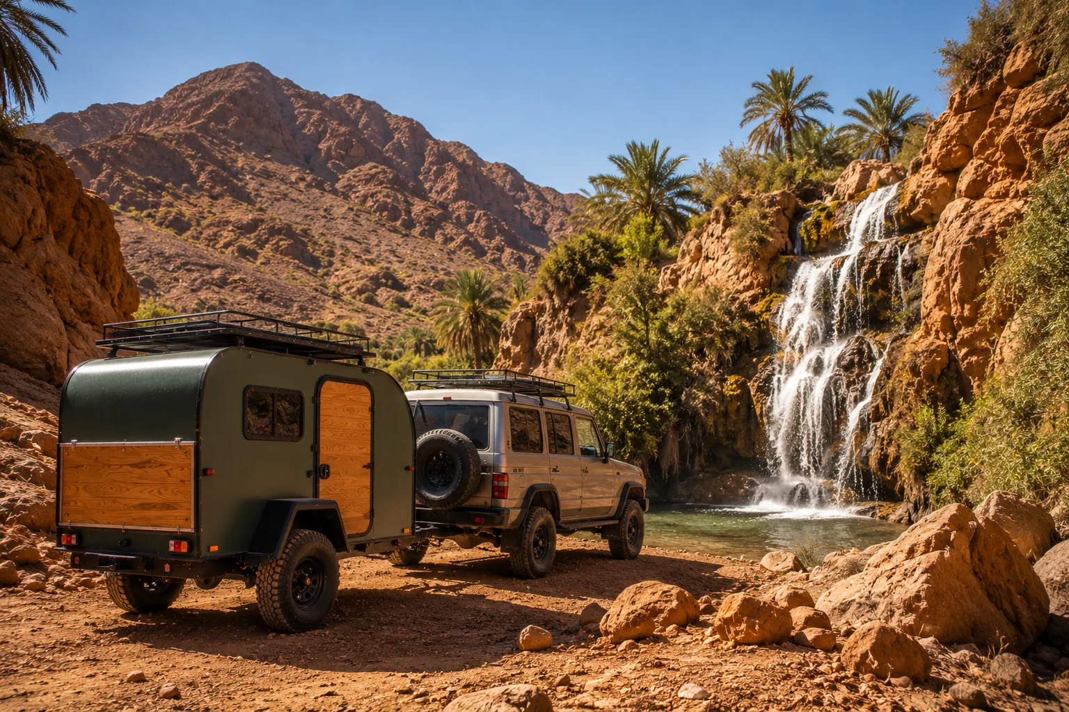 Forum camping car Maroc : rassemblement de voyageurs dans l'Anti-Atlas
